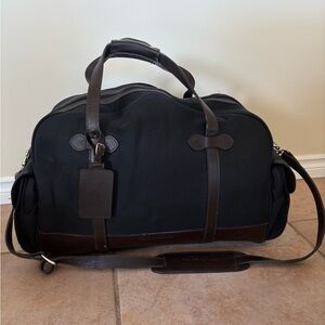 Polo Ralph Lauren Black and Brown Duffel Bag